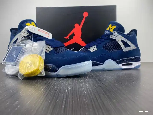 Cheap 4 Air Jordan (PE) AJ4-1036660 Michigan Retro 0626